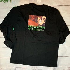 Demon Slayer Kimetsu no Yaiba long sleeved shirt Tanjiro
